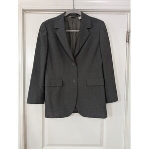 Brooks Brothers Gray Wool Blazer Size 8